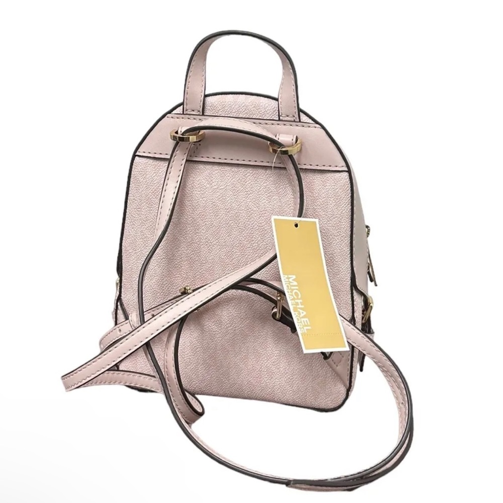 Michael Kors Jaycee XS Convertible Zip Pocket Backpack Bag Light Powder Blush - Picture 5 of 5